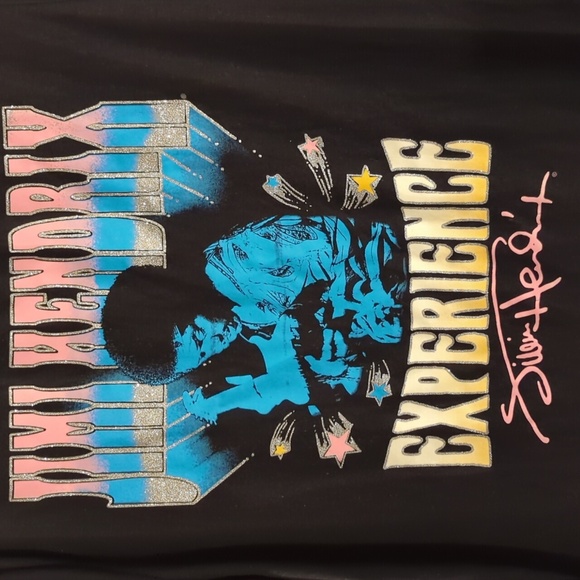 Jimi Hendrix womens graphic top - Picture 1 of 5